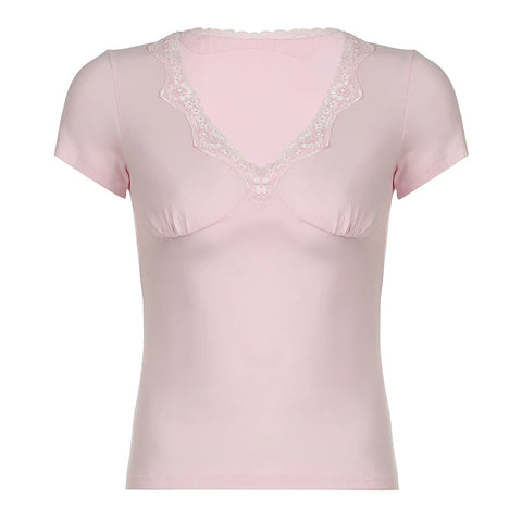 sweet-pink-slim-v-neck-short-sleeve-top-5