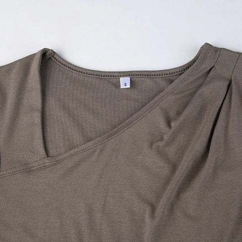 grey-asymmetrical-fold-skinny-long-sleeve-dress-5