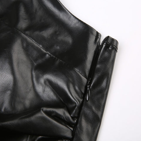 black-asymmetrical-halter-neck-leather-top-9