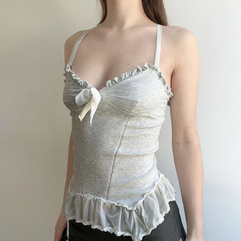 white-camisole-ruffles-spliced-bow-top-2