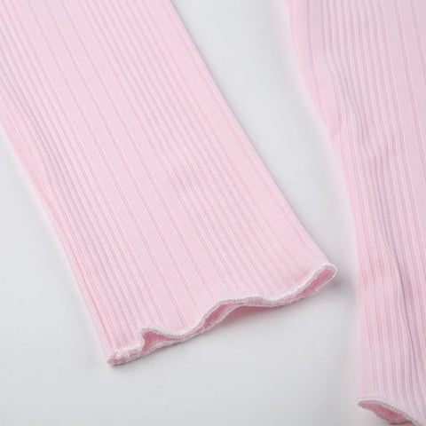 pink-square-neck-bow-lace-spliced-top-7