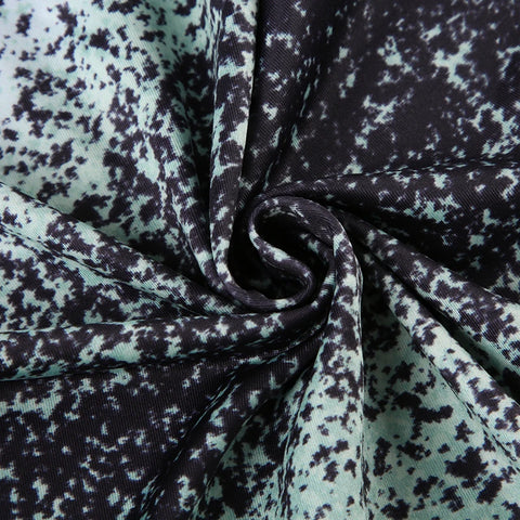 Asymmetrical Side Split Tie Dye Long Dress-12