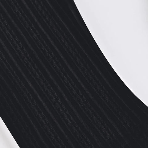 Printing Slash Neck Tierred Folds Slim Top