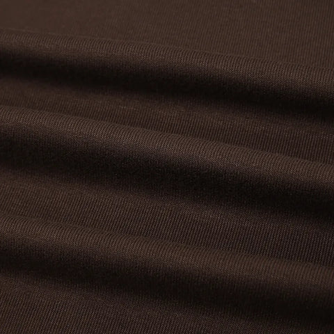 brown-ruffles-slash-neck-midi-dress-9