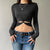 black-twisted-fold-long-sleeve-cropped-top-2