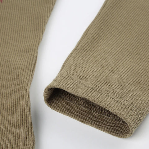 khaki-graphic-printed-long-sleeves-slim-top-7