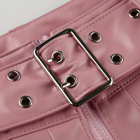 pink-pu-leather-belt-low-waist-skirt-5