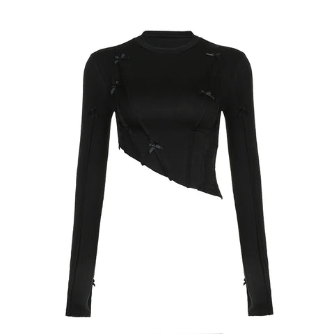 cute-asymmetrical-bow-long-sleeve-crop-top-4