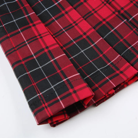 gothic-spliced-eyelet-pleated-plaid-skirt-7