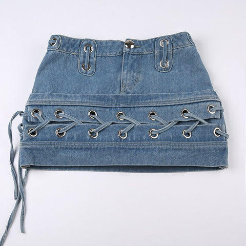 blue-denim-lace-up-bandage-low-waist-short-skirt-6
