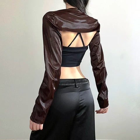 retro-brown-buckle-metal-pu-leather-jacket-4