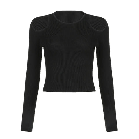 casual-black-all-match-pullover-sweater-5