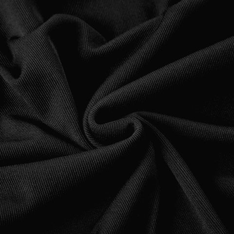 Elegant Black Off Shoulder Dress