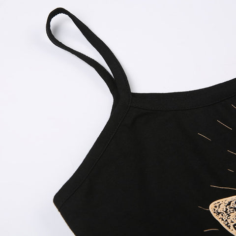 gothic-black-strap-butterfly-printed-halter-sleeveless-slim-bodysuit-5