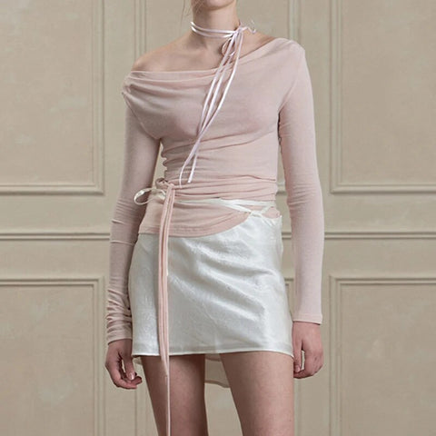 pink-sweet-collar-tie-up-off-shoulder-top-3