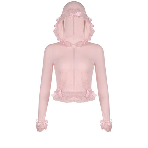 sweet-pink-zip-up-bow-lace-hood-top-4