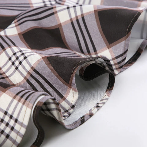 brown-plaid-a-line-mini-skirts-7