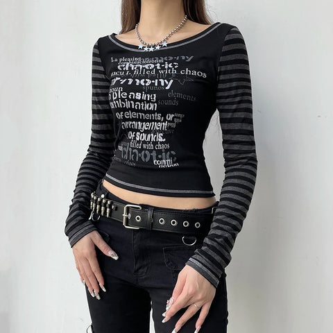 gothic-black-stripe-letter-printed-top-2