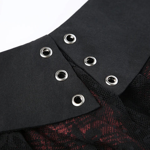 gothic-dark-lace-patchwork-plaid-skirt-6