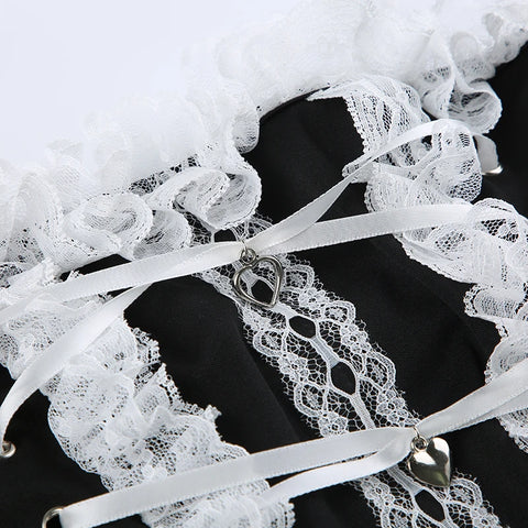 black-strapless-lace-spliced-short-top-5