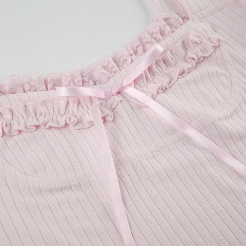 sweet-pink-lace-trim-ruched-bow-crop-top-8