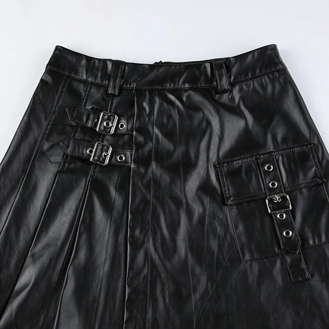 punk-black-pu-leather-low-waist-skirt-6