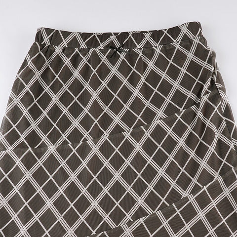 vintage-plaid-frill-bow-a-line-long-skirt-5