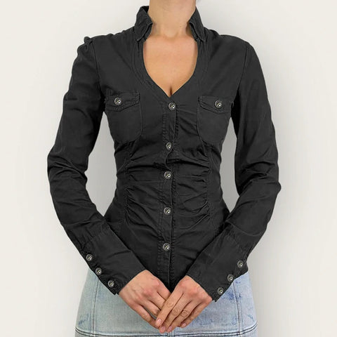 black-buttons-up-long-sleeve-shirt-2
