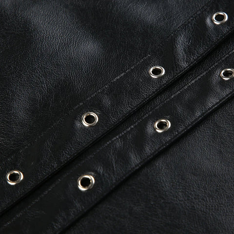 punk-buckle-metal-pu-leather-skirt-11
