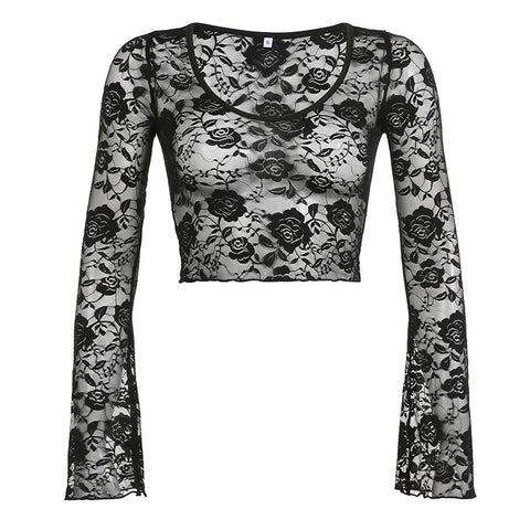 gothic-chic-black-floral-skinny-flare-sleeve-sexy-see-through-lace-t-shirt-3
