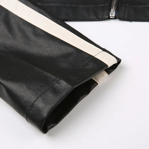 black-zip-up-pu-leather-jacket-top-7