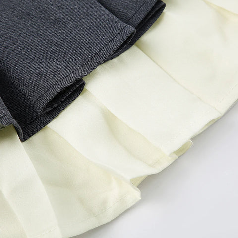 grey-patchwork-low-waist-pleated-skirt-8