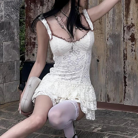 elegant-white-corset-lace-ruched-dress-3