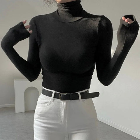 casual-tight-turtleneck-long-sleeve-top-2