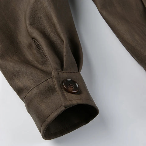 vintage-brown-pu-leather-zipper-jacket-8