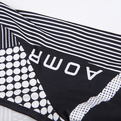 biker-stripe-letter-printed-high-neck-top-9