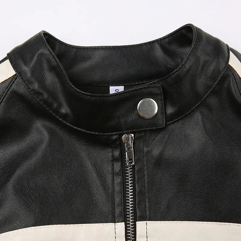 black-zip-up-pu-leather-jacket-top-4