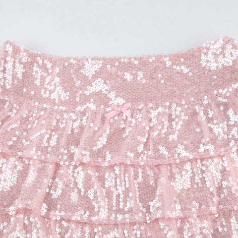 sweet-pink-bow-bling-sequined-skirt-5