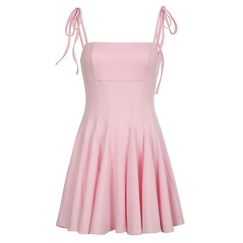 pink-strappy-off-shoulder-pleated-dress-4