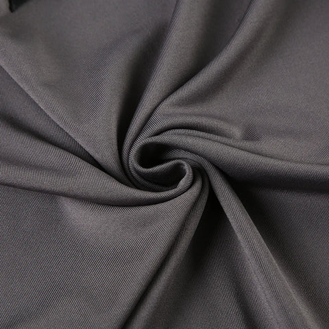 Square Neck Lace Patchwork Bodysuit