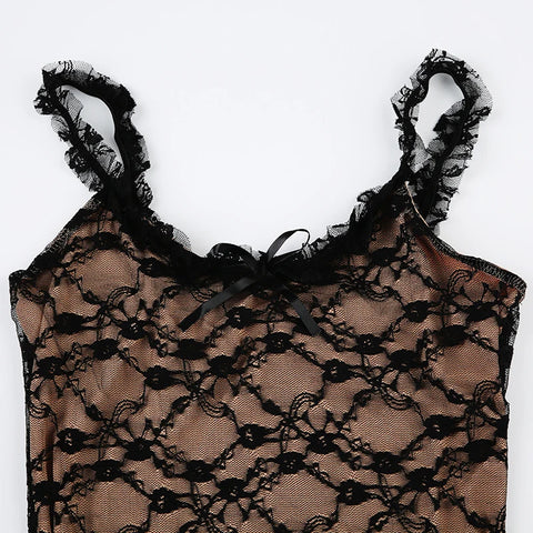 elegant-long-bow-mesh-spliced-lace-dress-5