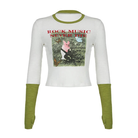 white-graphic-print-patched-skinny-cropped-top-5