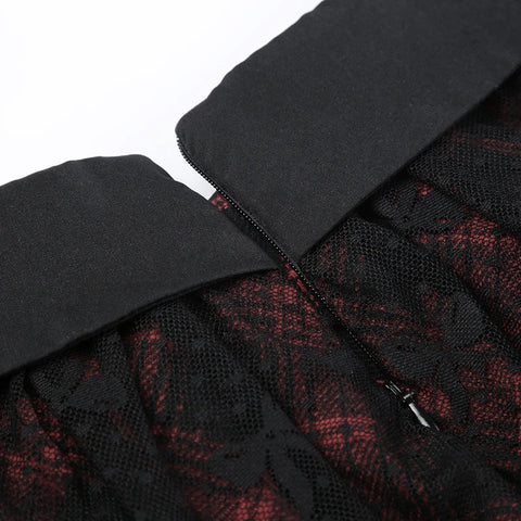 gothic-dark-lace-patchwork-plaid-skirt-10