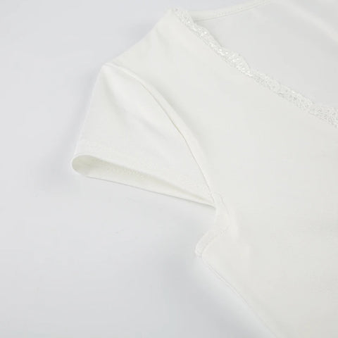 white-v-neck-lace-trim-short-sleeve-top-9