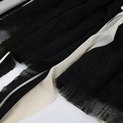 black-lace-ruffles-see-through-bow-skirt-7