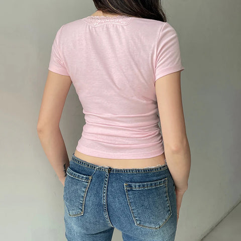 sweet-pink-slim-v-neck-short-sleeve-top-4