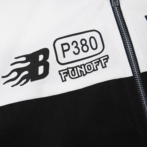 black-white-printed-patchwork-zip-up-jackets-coat-8