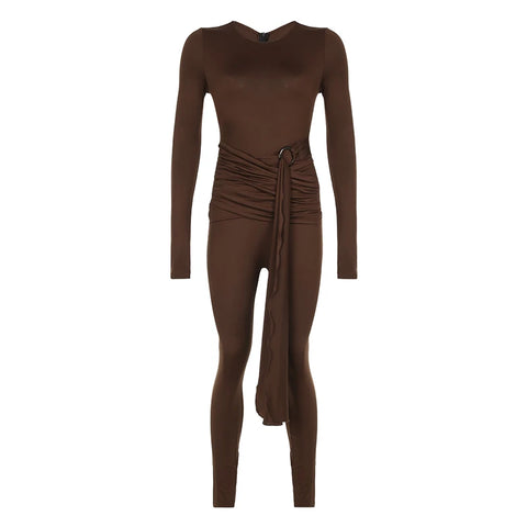 brown-ring-bandage-long-sleeves-jumpsuit-4