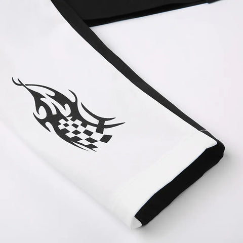 black-white-printed-patchwork-zip-up-jackets-coat-6