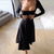 elegant-black-square-neck-sexy-side-slit-dress-2